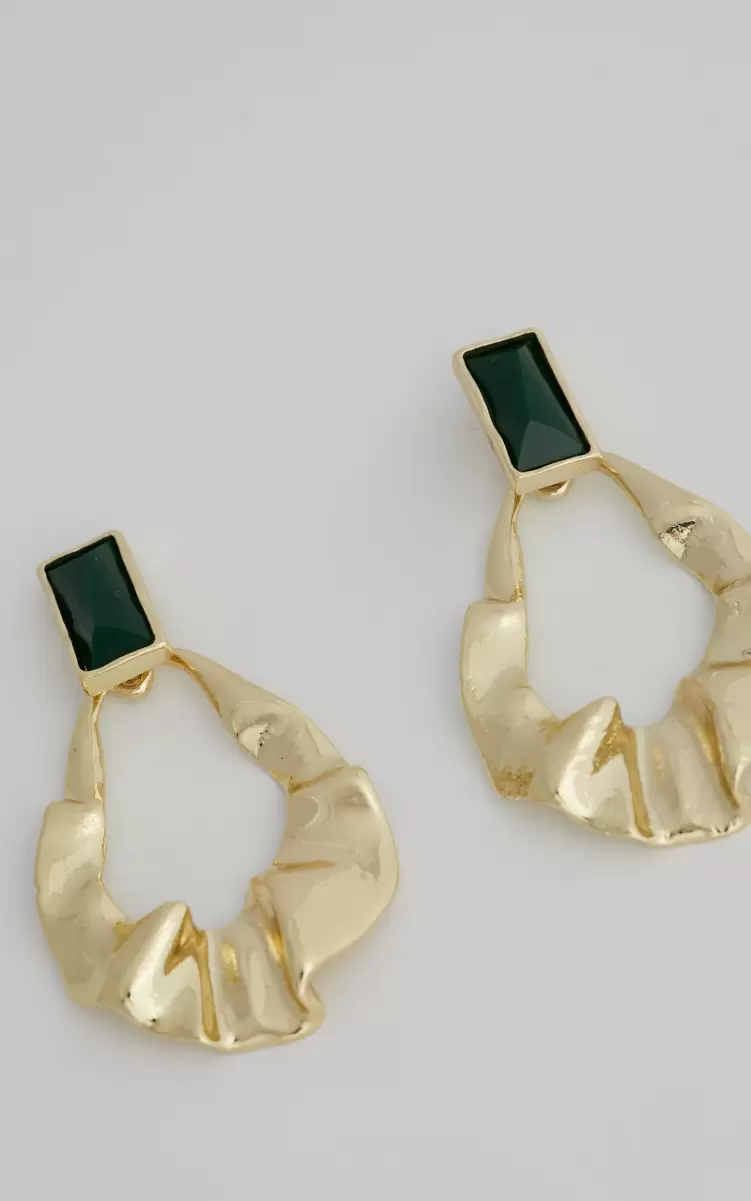 Earrings Women Rojane Earrings In Gold Showpo - 3