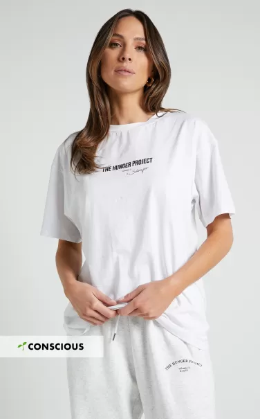 Activewear Women The Hunger Project X Showpo - Thp Tee In White