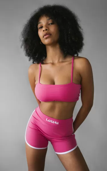 Women Showpo Activewear Lahana - Zadie Biker Shorts In Dragonfruit Pink