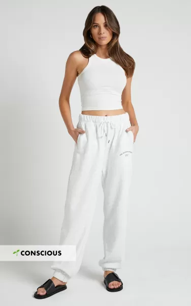 Loungewear The Hunger Project X Showpo - Thp Track Pant In White Marle Women