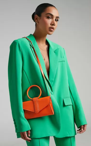 Joanie Crossbody Bag In Orange Women Showpo Bags