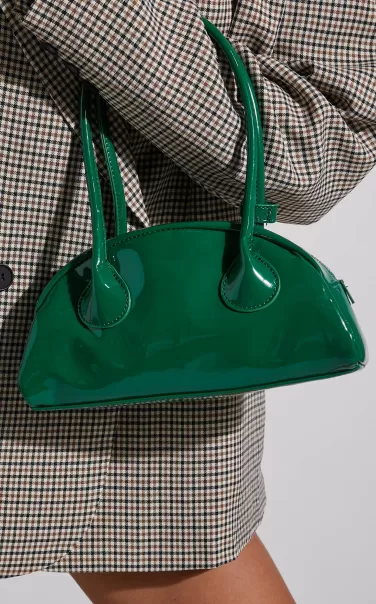 Women Bags Showpo Essex Mini Bowler Bag In Jade Green