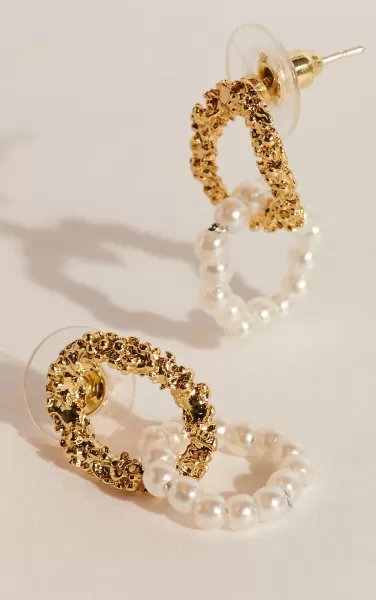 Showpo Earrings Women Sharmine Earrings In Gold