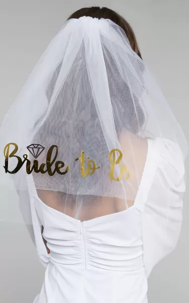 Bridal Accessories Bride To Be Veil In White Women Showpo